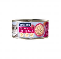 加好寶無穀貓罐-新鮮鮪魚佐蟹棒