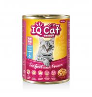 IQ Cat 聰明貓罐頭-海魚鮮蝦口味